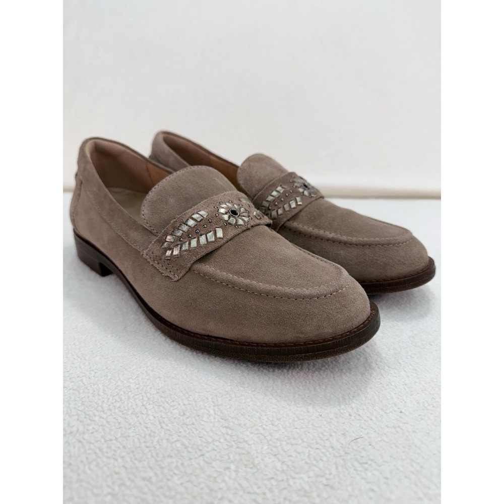 Brioso Frisco Women's Suede Loafers Tan Size 9M